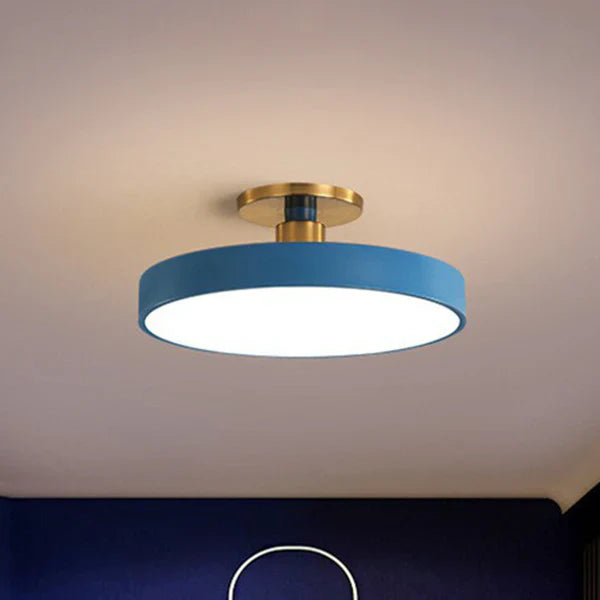 Led Deckenleuchte Wohnzimmer | Rund und Acryl