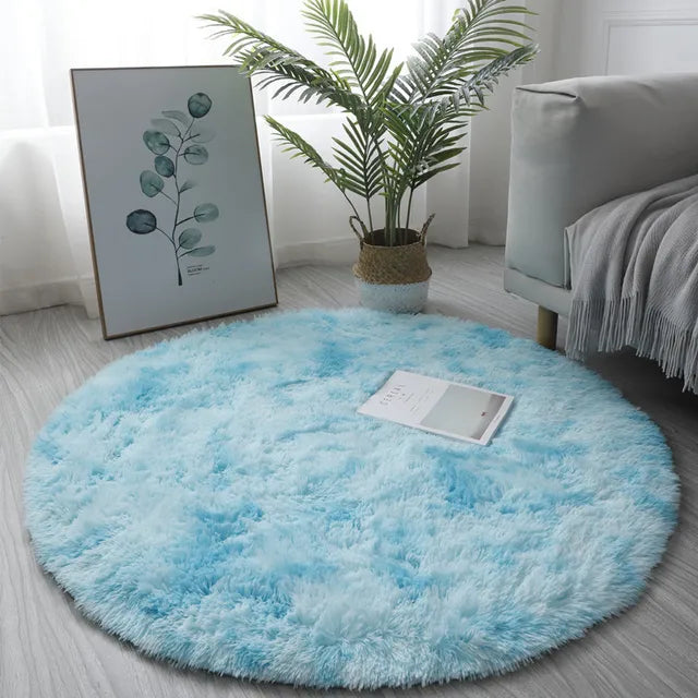 Flauschiger Teppich Wohnzimmer | Superweich und plüschig