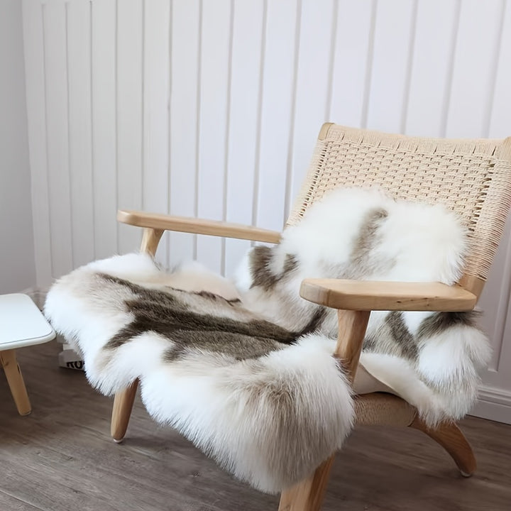 Waschbarer Teppich mit Rentiermuster