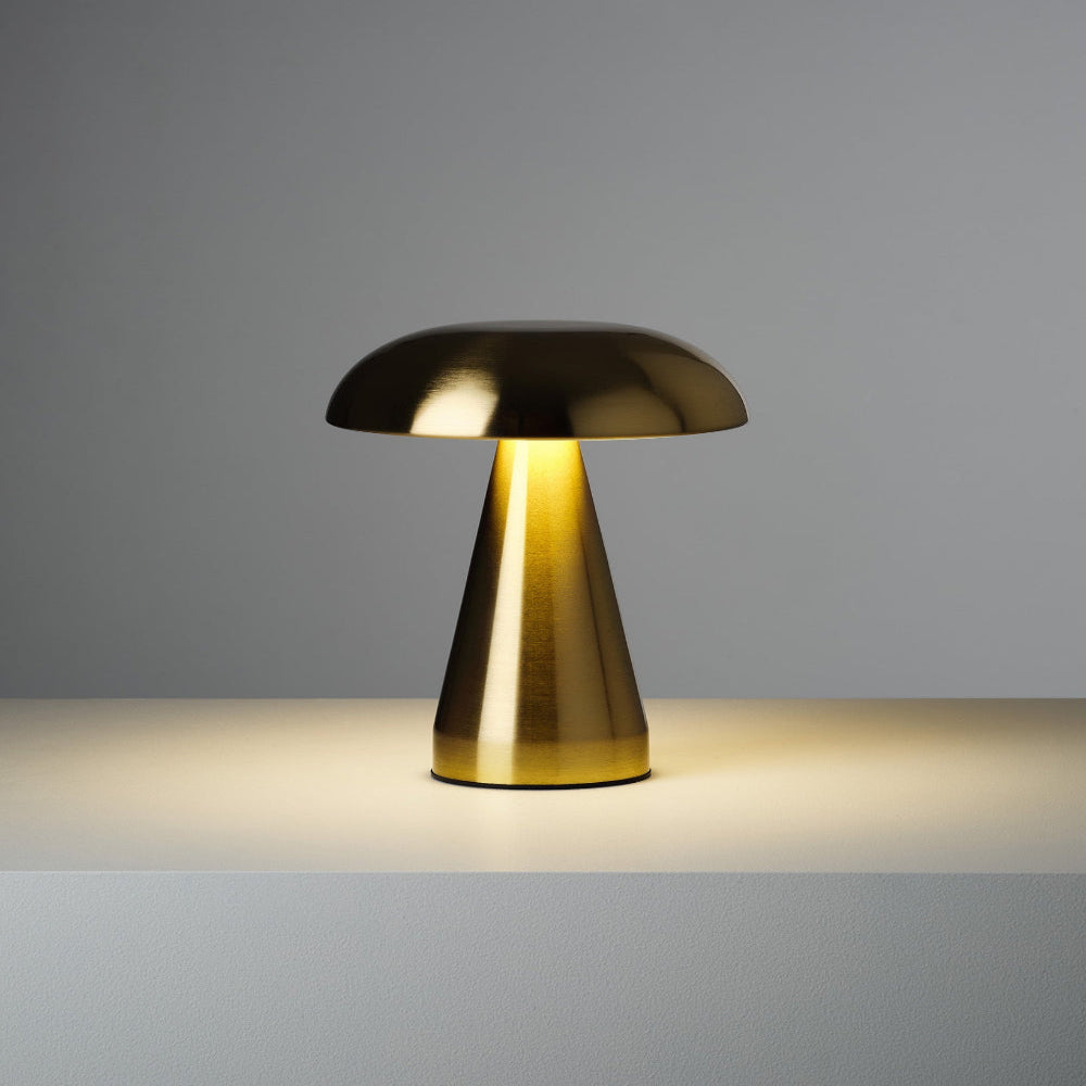 Kleine USB Tischlampe | Vintage Design mit LED