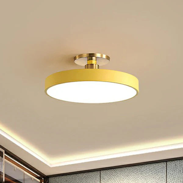 Led Deckenleuchte Wohnzimmer | Rund und Acryl