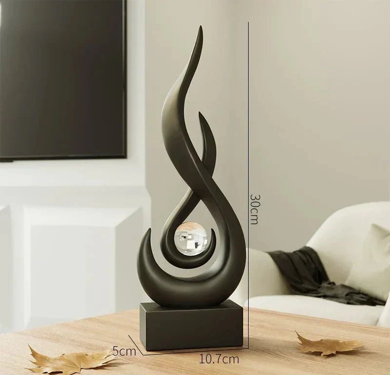 Abstrakte Statue | Moderner Schmuck