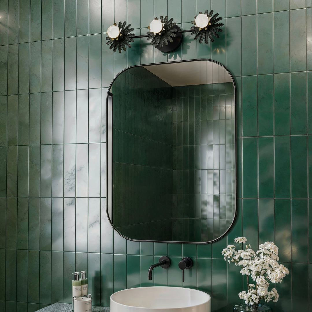 Wandleuchte Dreifach | Mid-Century Stil