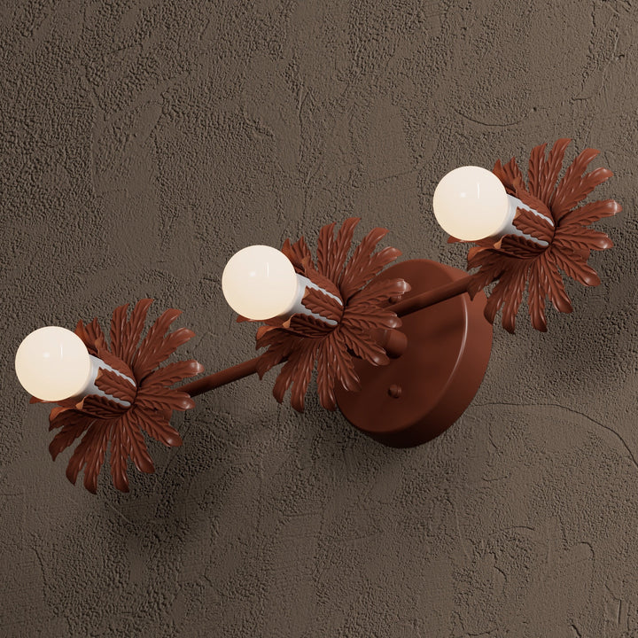 Wandleuchte Dreifach | Mid-Century Stil