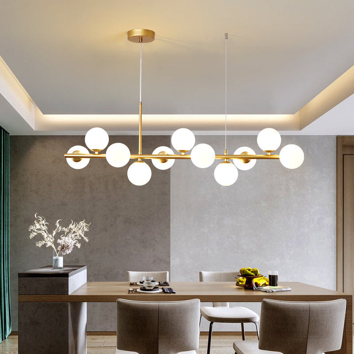 Esstisch Pendelleuchte | Elegantes Design aus Glas & Eisen
