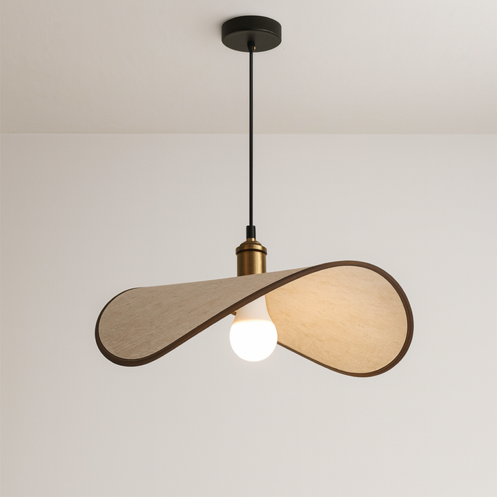 Pendelleuchte Wabi Sabi Stil | Blumenschirm Form