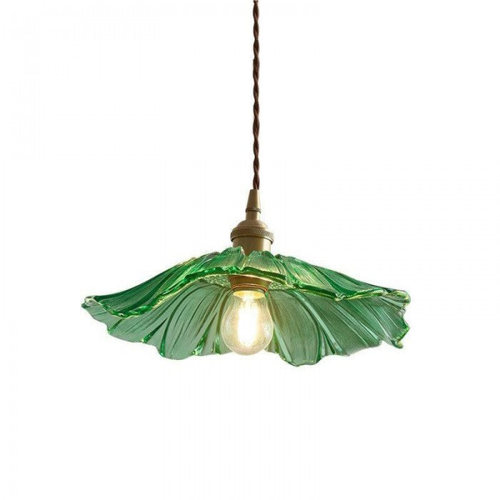 Pendant lamp with flower shade | Decorative design