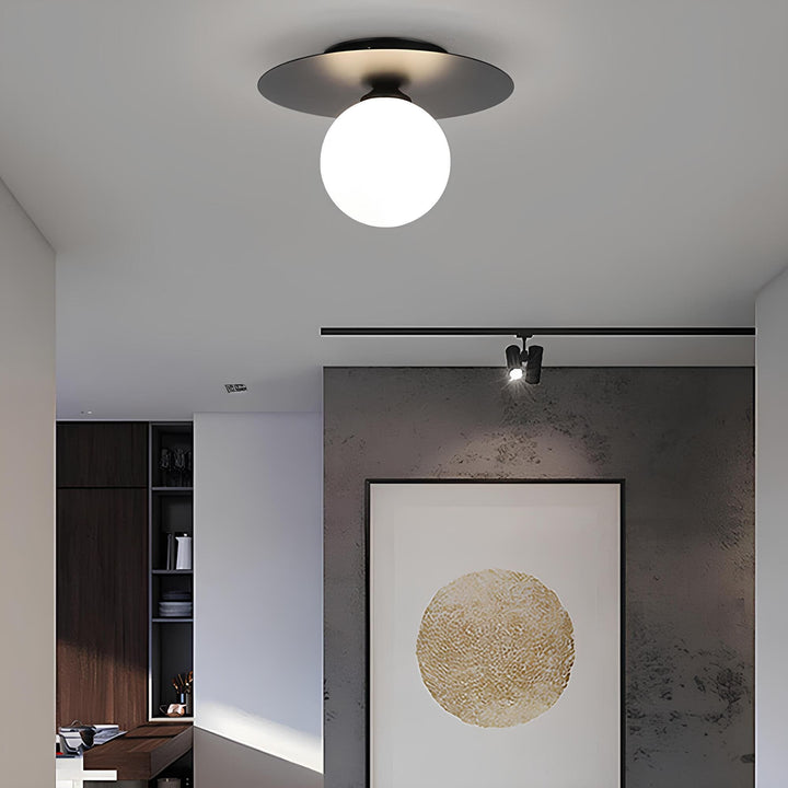 Runde LED Deckenlampe | Stilvolles Kugel-Design
