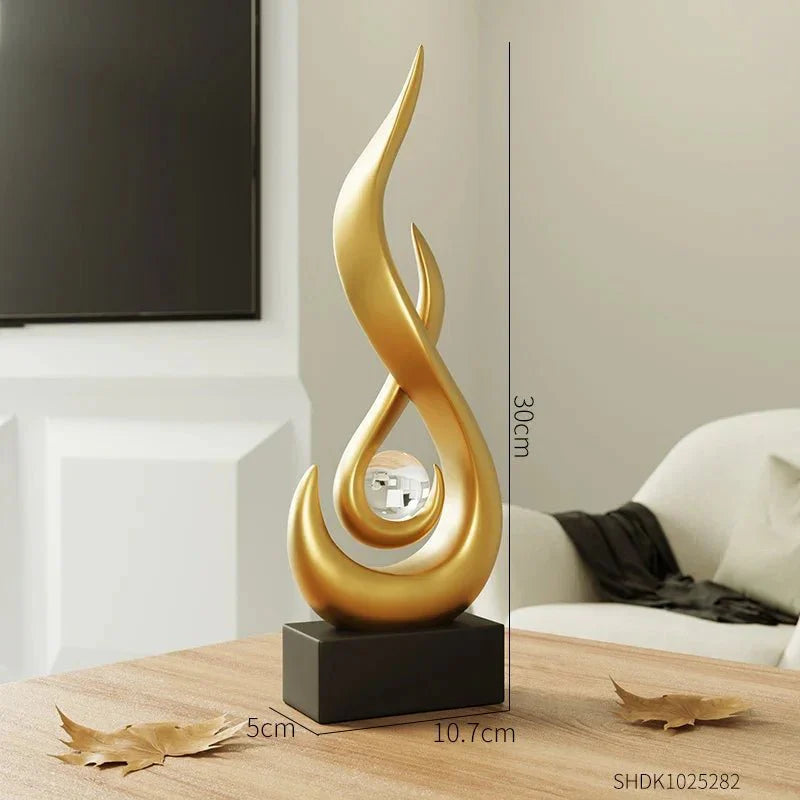 Abstrakte Statue | Moderner Schmuck