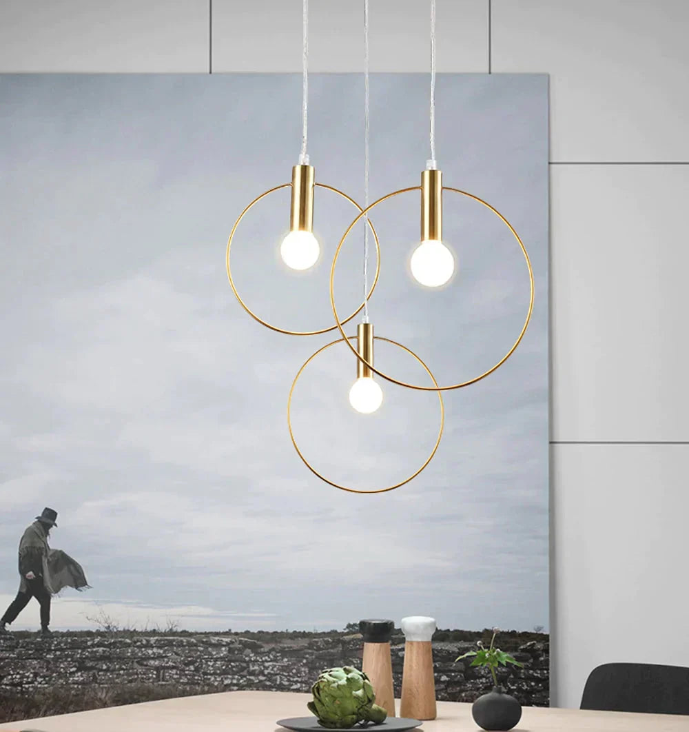Esstisch Pendelleuchte | Ring Modernes Industriedesign
