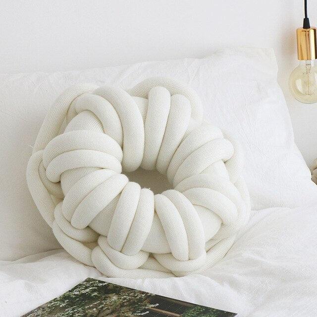 Rundes Kissen im Donut-Stil | Vielseitig für Wohnzimmer & Schlafzimmer