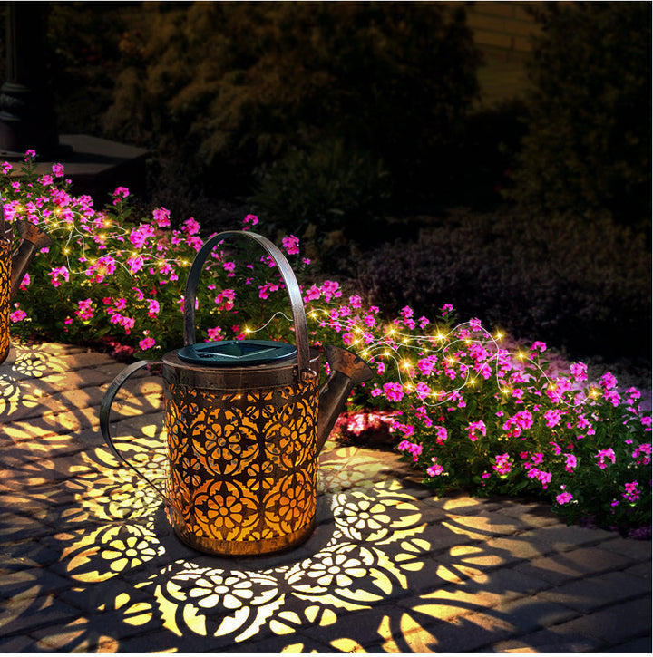 Solar Licht für den Garten | Tropfender Regen Effekt