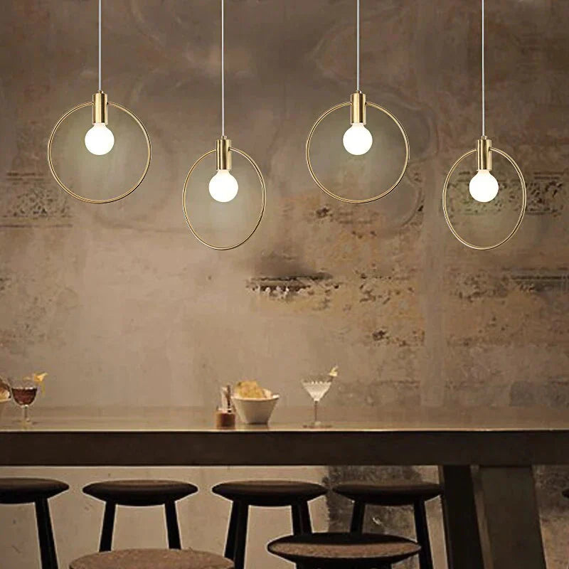 Esstisch Pendelleuchte | Ring Modernes Industriedesign