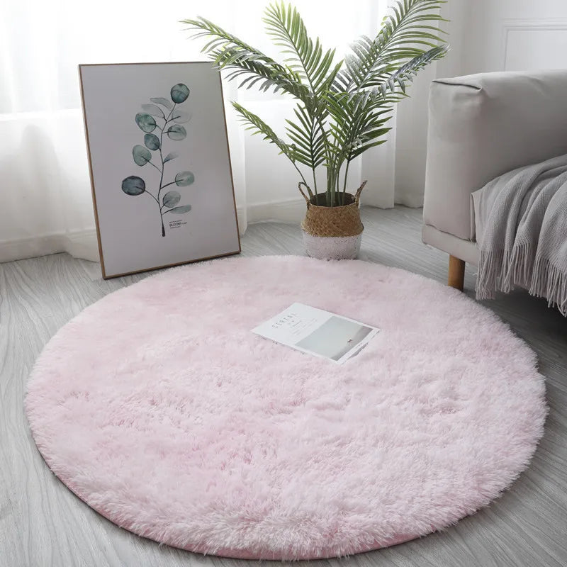 Flauschiger Teppich Wohnzimmer | Superweich und plüschig