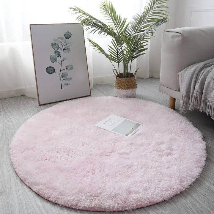 Flauschiger Teppich Wohnzimmer | Superweich und plüschig