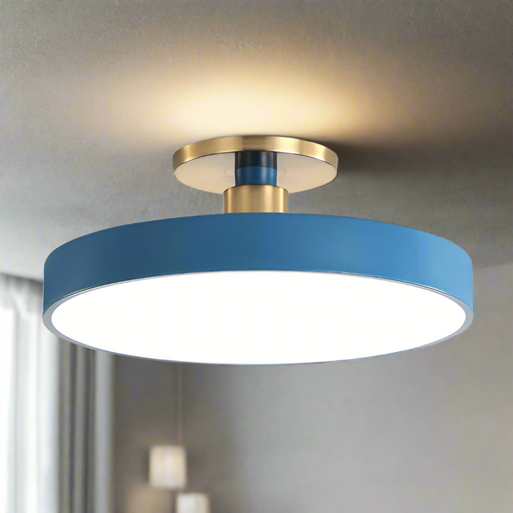 Led Deckenleuchte Wohnzimmer | Rund und Acryl