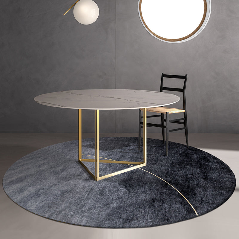 Runder Teppich Wohnzimmer | Runder, rutschfester