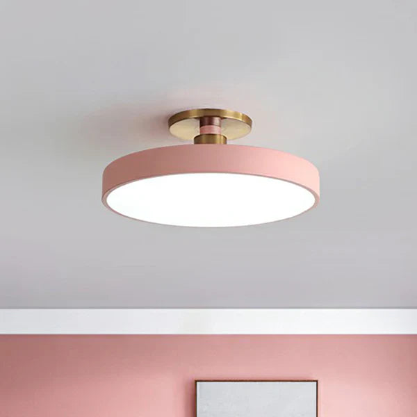 Led Deckenleuchte Wohnzimmer | Rund und Acryl