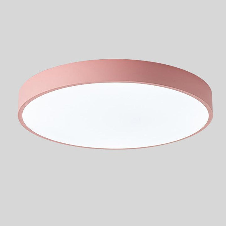 Led Deckenleuchte Wohnzimmer | Holz und Rund