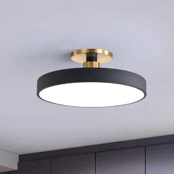 Led Deckenleuchte Wohnzimmer | Rund und Acryl