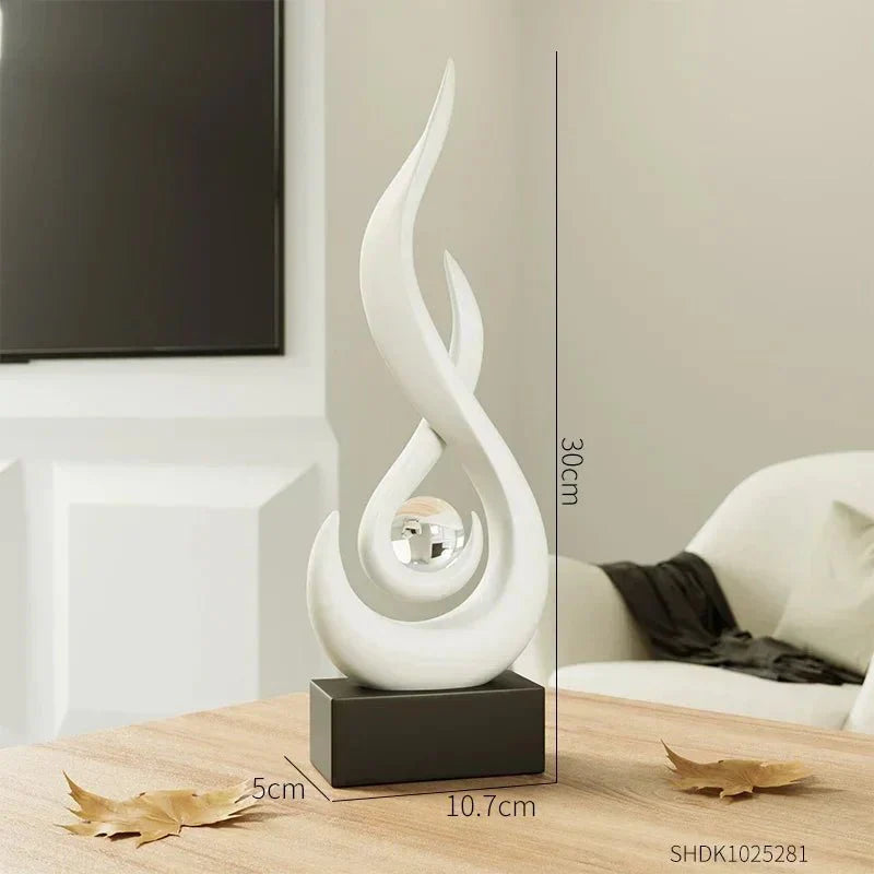 Abstrakte Statue | Moderner Schmuck