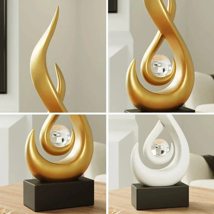 Abstrakte Statue | Moderner Schmuck