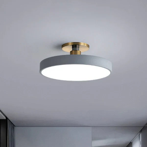 Led Deckenleuchte Wohnzimmer | Rund und Acryl